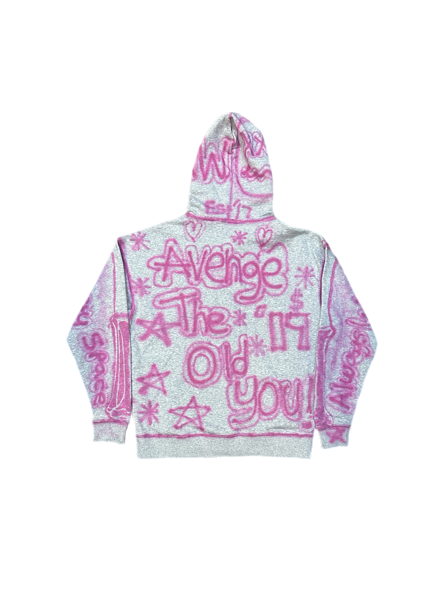 Avenge Graffiti Zip Up (Pink)