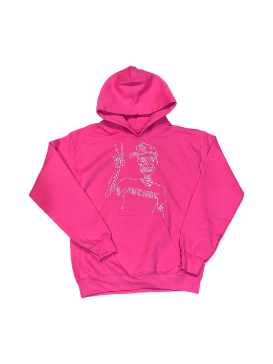 Rhinestone Logo Hoodie (Valentines Day)