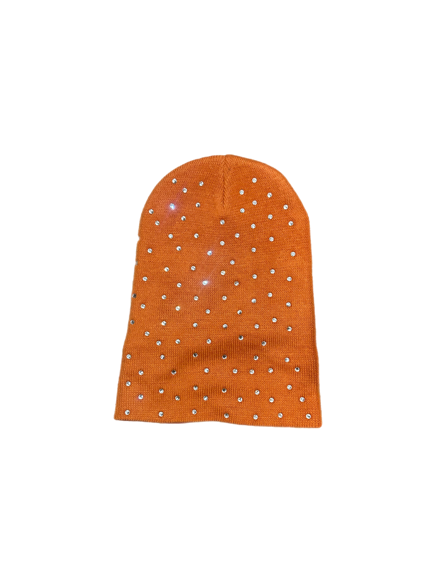 AW Crystal Beanie in Orange