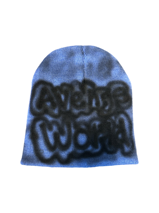 Graffiti Beanie (Blue)
