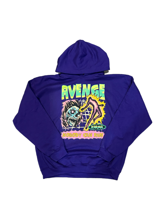 Karma Hoodie in Purple