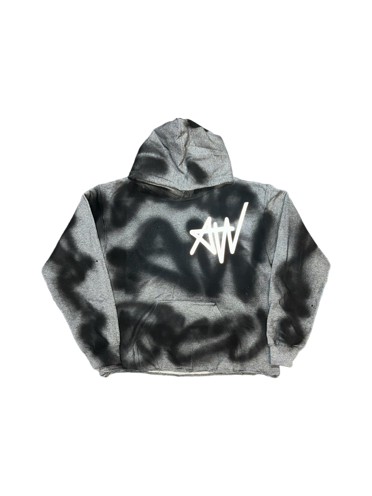 AW Graffiti Hoodie in Grey