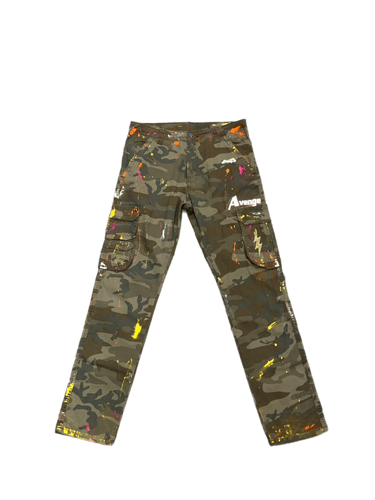 Picasso Camo Cargo Pants